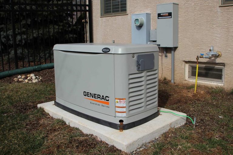 outdoor backup generator