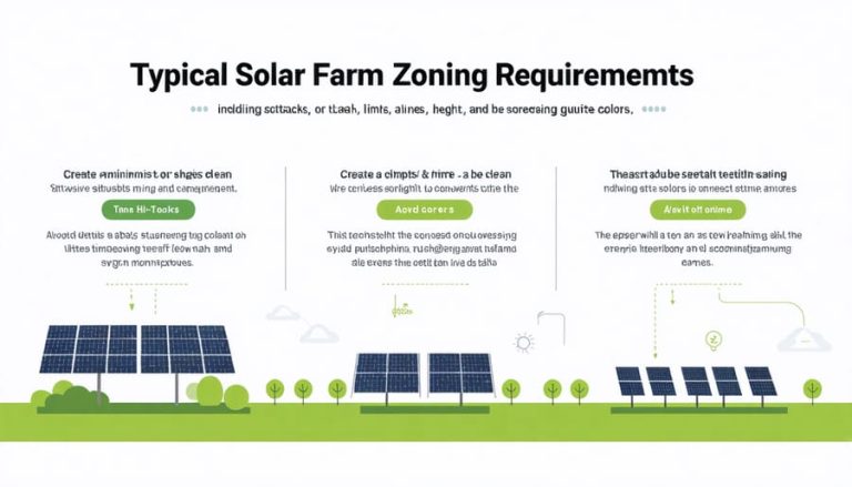 Image showcasing Solar Farm Zoning Laws Made Simple: What Every Community Needs to Know ...