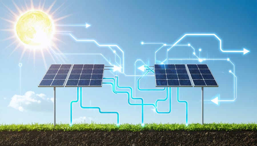 Linkable Solar Panel Series-Connected Solar Panels: Double Your Power Without Double the ...