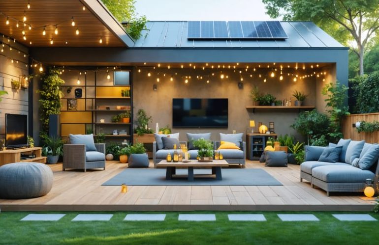 Power Your Outdoor Living Space with Solar Outlets: A Smart Home Game-Changer