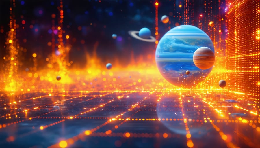 AI-powered solar system security monitoring dashboard with real-time threat detection