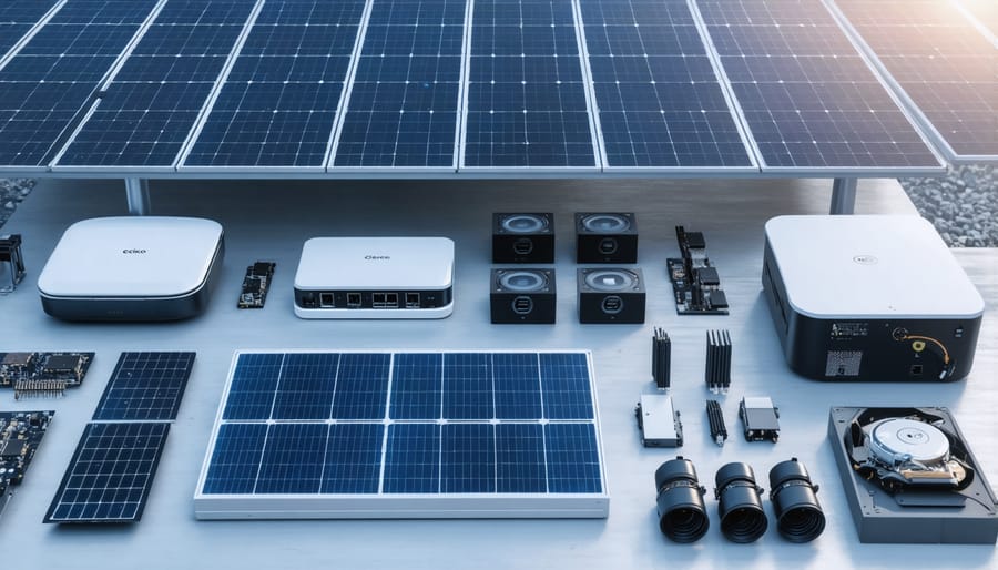Hardware components needed for 5G edge computing solar integration