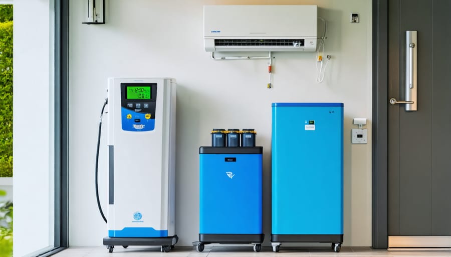 Battery storage system powering medical devices in a home setting