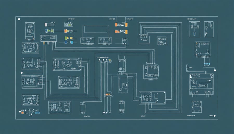 Step-by-step wiring diagram showing how to connect solar generator components safely