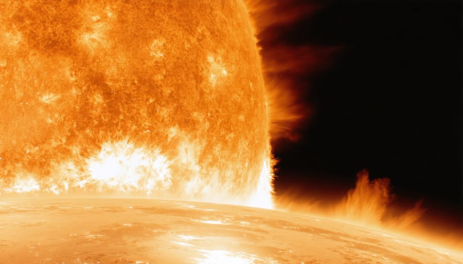 Dramatic X-class solar flare eruption captured by NASA satellite imagery